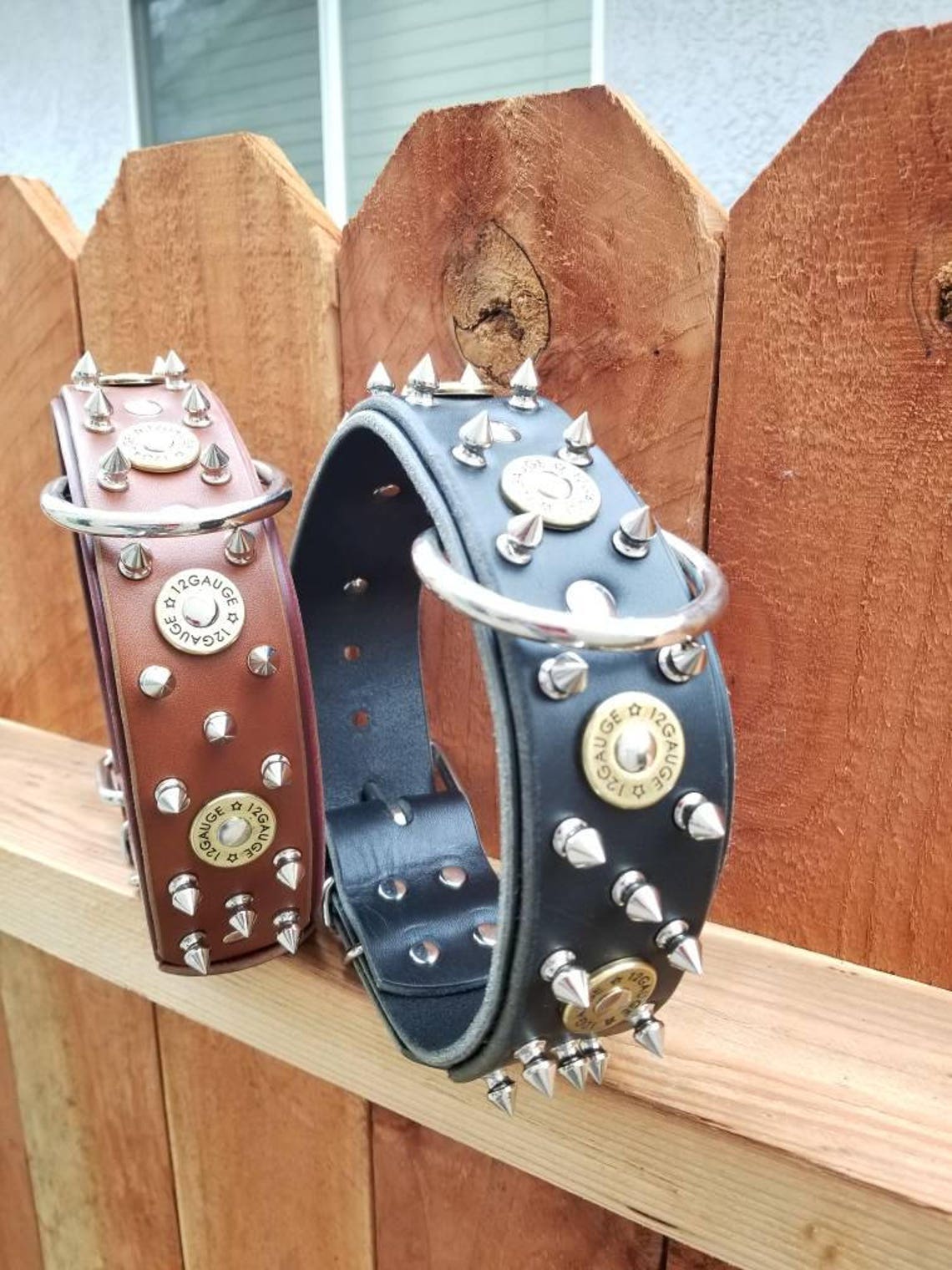 12 Gauge Shotgun Shell Dog Collar 2 Shotgun Shell | Etsy