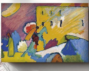 Kandinsky Abstract Art Print, Modern Wall Art, Digital Download, Printable Expressionist Poster