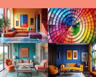 Color Palette Guide for Interior Design, Branding & Digital Projects | Digital Download