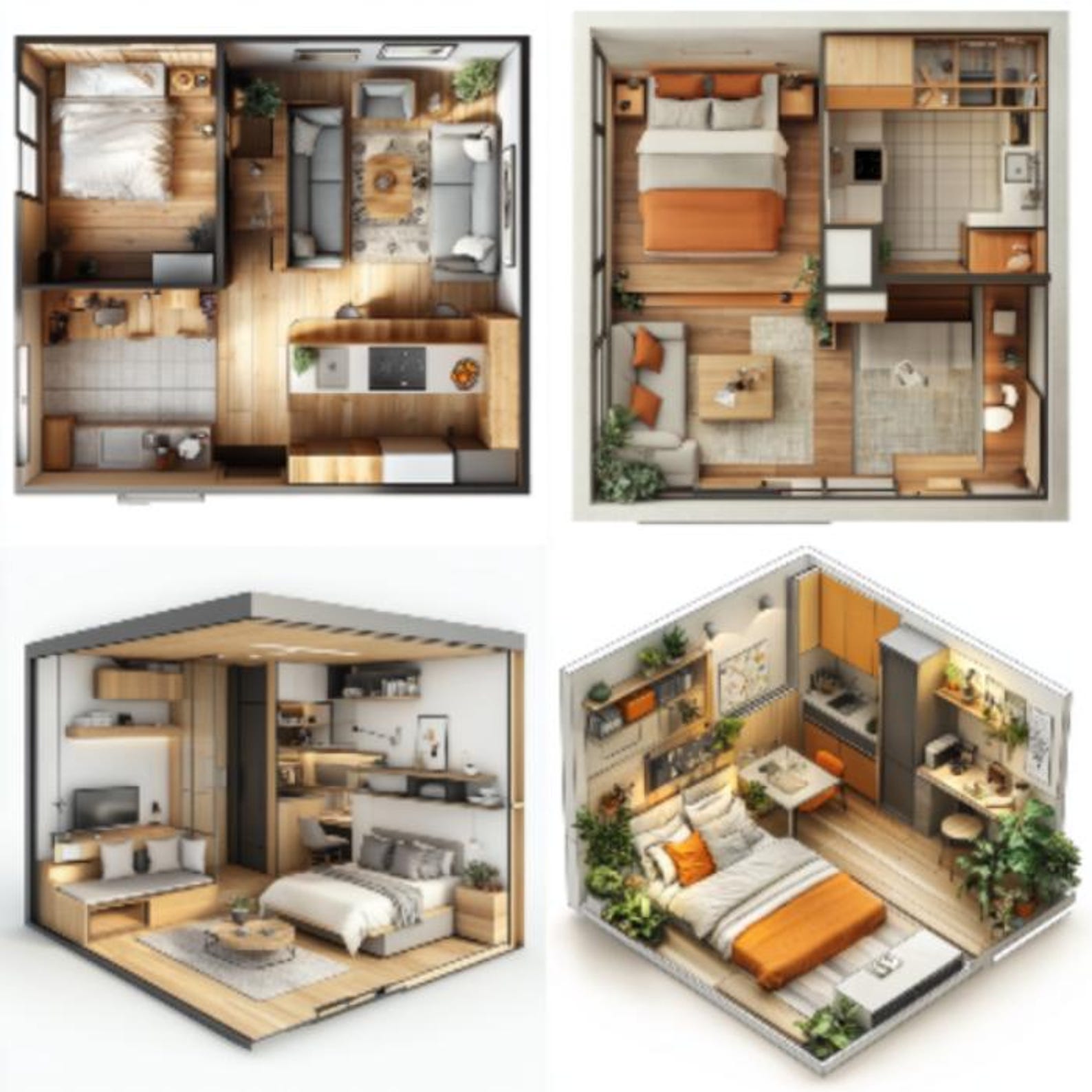 Small Space Design Guide, Smart Layout & Storage Solutions - Etsy