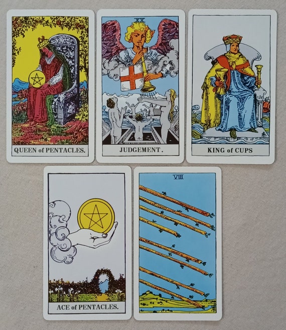 Questions　Tarot　Question　for　Reading　Each　Cards　Etsy