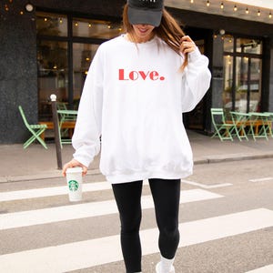 Felpa con stampa sulla salute mentale, felpa con stampa sull'amore, maglietta positiva, festa della mamma, maglietta estetica, amore, felpa da donna, trendy, moda, maglietta per mamma