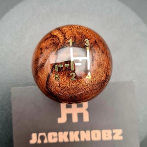 Gear knob burl wood VW Beetle, T2, Karmann Ghia, Buggy
