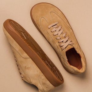 Wide Toe Box shoes men Sneakers | barefoot sneakers men | leather anatomical zero drop shoes | custom sneakers for men