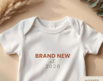 Body nuovissimo Est 2026, regalo per baby shower, regalo per neonato per la neomamma, morbido cotone, regalo per neonato appena nato