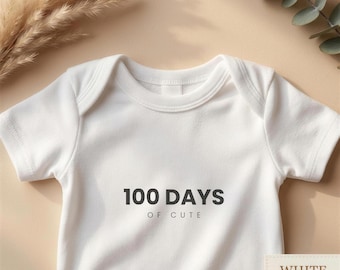 Body per 100 giorni di tenerezza, celebrazione dei 100 giorni del bambino, centesimo giorno coreano, accessorio per servizi fotografici per neonati, regalo per baby shower, vestitino carino per neonati