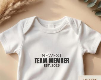 Body per neonato, regalo per baby shower, annuncio di nascita, regalo per futuri genitori, abbigliamento per neonato, neonato