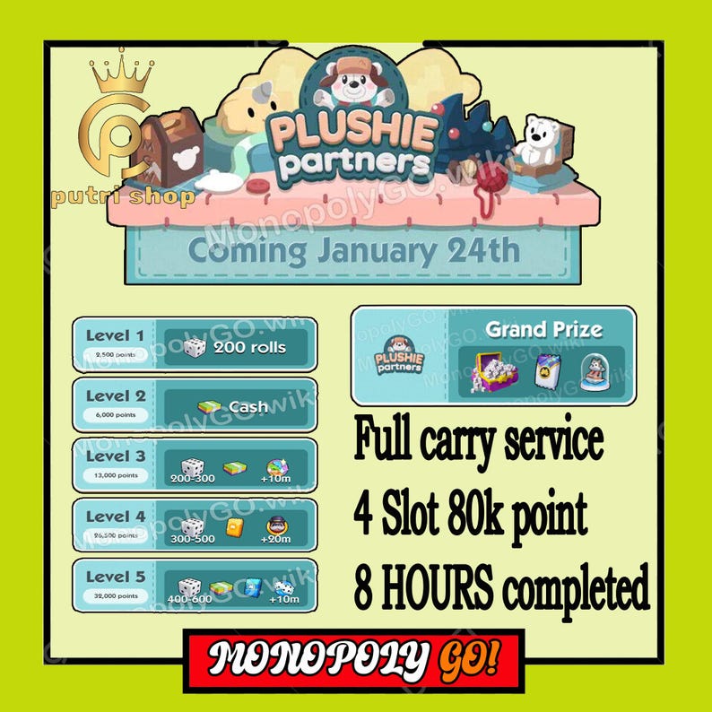 Pallone Beach Volley Slot Trasporto (48 Ore) Gingerbread Partners - Evento MON_POLY_GO, Slot Partner Per Gioco Di Famiglia! Full Carry Service - Foto 3