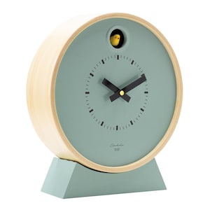 Cloudnola - Cuckoo Clock Dot - Modern Cuckoo - Bird Clock - Sage Green