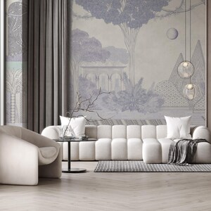 Classic Landscape Photo Wallpaper, Vintage Wall Mural, Luxury Wall Covering [Impero romano]