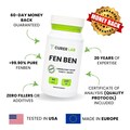 Pure 99,9% Fenben | 222mg Capsules | Made in EU | Tested in USA | Free Worldwide Shipping | By Joe Tippens Protocol | Curer Lab product logo