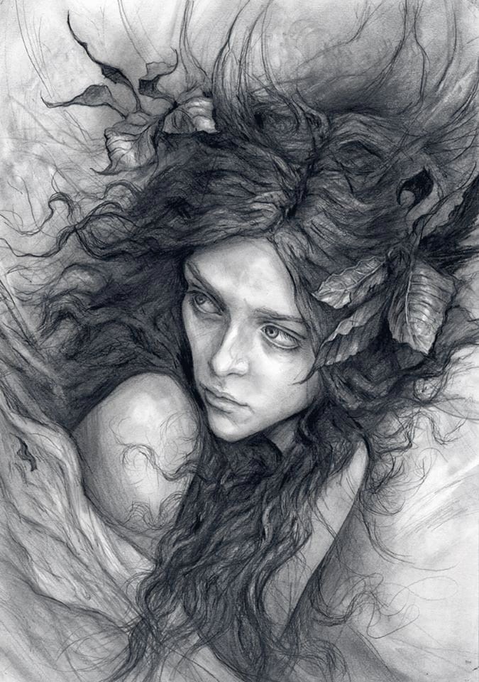Watchful Dryad ~A4 Print