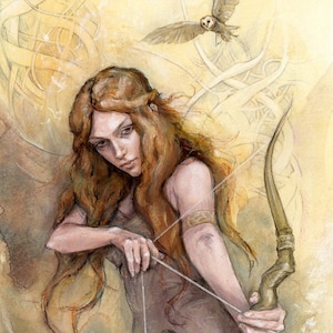 Celemon, Daughter Of Cei ~ A4 Print