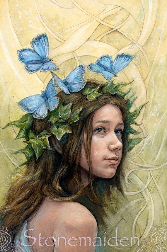 Blessings on the Breeze ~ A4 Print - Etsy display picture 1