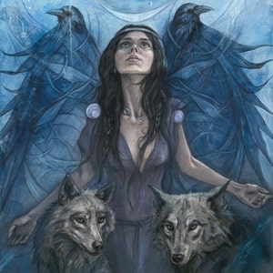 Rites Of The Sky ~ print (20x20cm)