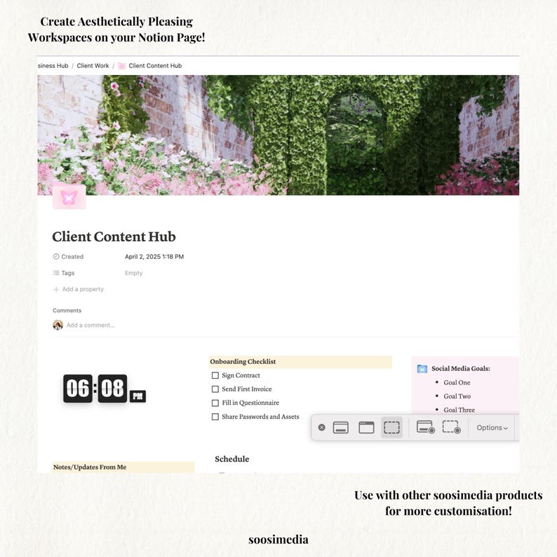 Fairycore Notion Covers: Fantasy Banner & GIF Bundle, Digital Stickers ...