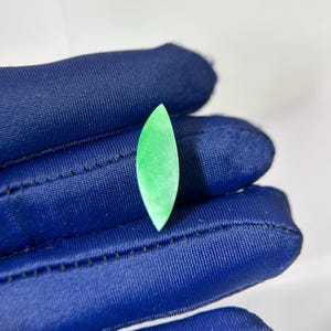 9ct Natural Myanmar Green Jadeite Jade, leaf Shape green Jade for pendant, real jadeite jade, Type A jade, untreated jade