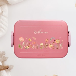Personalisierte Mepal Lunchbox Take a Break midi, Brotdose mit Name, Lunchbox für Erwachsene, Geschenk Geburtstag Frauen