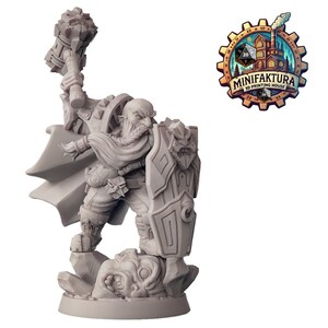 Alvar Riesentöter Zwerg - Handwerker Gilde | D&D Rollenspiel Miniatur für Tabletop Spiele | Dungeons and Dragons Mini | Gemälde Miniatur I