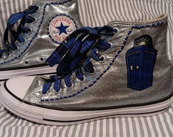 Dr. Who Converse sz 10 womens