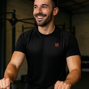Men&#39;s Moisture-Wicking Gym T-Shirt, TriDri® Performance Tee, Athletic Running Shirt, Fitness Training Top, GAFFA Sportswear