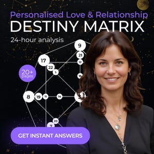 Análise de compatibilidade da Destiny Matrix, numerologia, leitura de talentos, previsão astrológica, mapa natal, relacionamento e amor da Destiny Matrix
