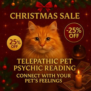 Telepathic Pet Psychic Tarot Reading | Same Day Insight (PDF)