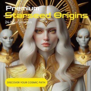 Starseed Origins Reading & Portrait: Alien Past Lives, Cosmic Journey