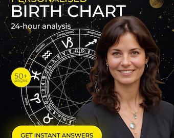 Personalized Birth Chart Reading • 12-Month Astrology Forecast • Natal Chart Report • In-Depth Astrology Analysis • 1 Year Prediction