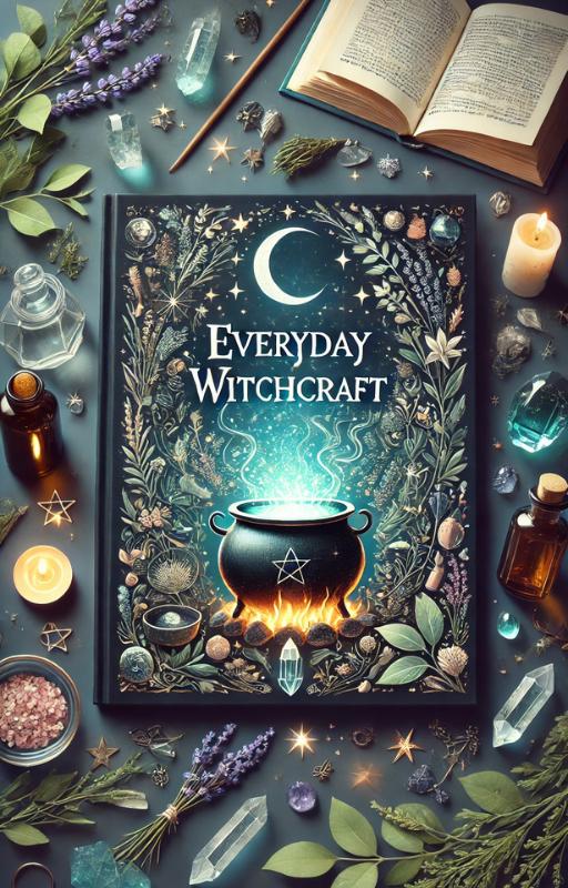 Everyday Witchcraft: Potions, Rituals, and Recipes for Beginner Witches | Wicca Grimoire Pages, Herbal Magic, and Spellbook Guide