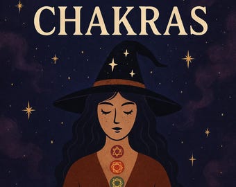 Witchy Chakra Guide eBook | Printable Grimoire PDF | Energy Healing & Ritual Magic Book