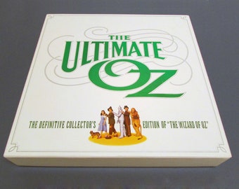 Vintage ,"Ultimate Oz",  50th Anniversary Video Collection With 2 VHS Tapes, A Continuity Script, And Movie Tiriva, Collectible, And Rare