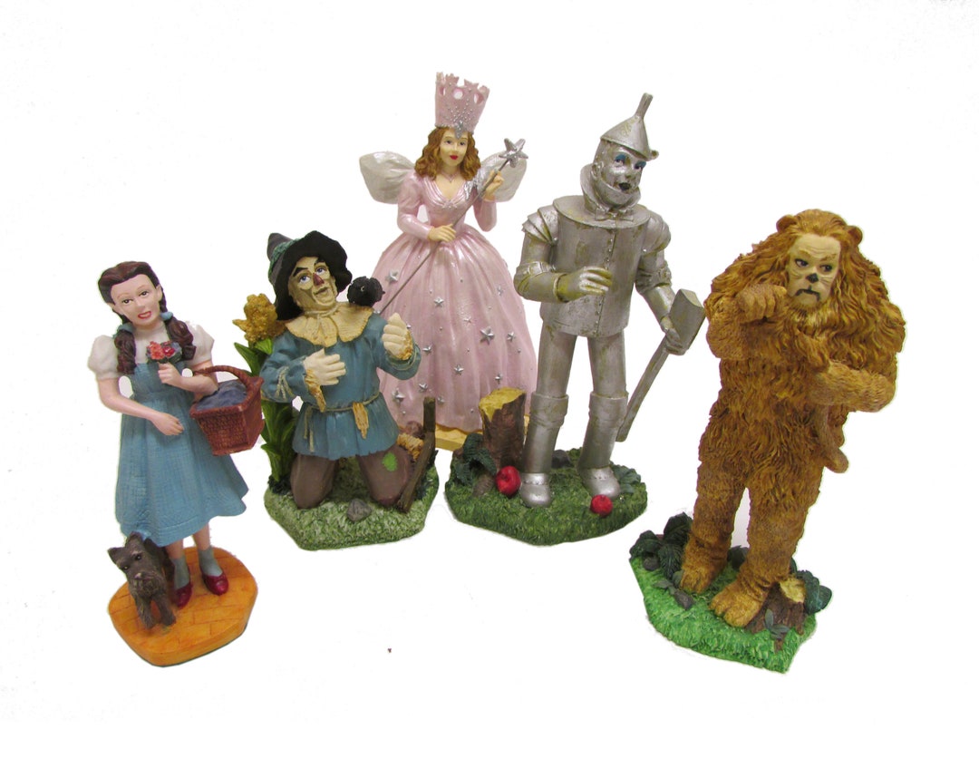 Vintage David Grossman wizard of Oz Figurines Featuring Dorothy, the