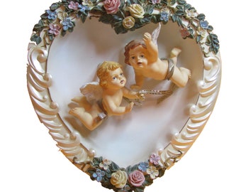 Bradford Exchange, Everlasting Love Collection, Celebration of Love, Heart Plate, 3D