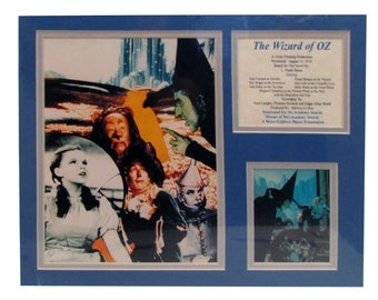 Wizard of Oz, Photo Collage, Featuring Images Of Characters And Scenes From "The Wizard Of Oz" Movie, Vintage Collectible, Rare