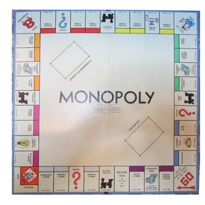 Monopoly, Original Game, Vintage, Collectable