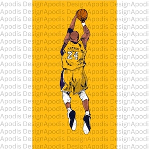 Kobe Bryant SVG ,Kobe Bryant PNG ,Basketball Star SVG