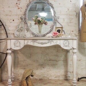 RESERVED for ANA Painted Cottage Shabby Romantic Vanity VAN34