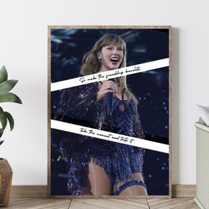 YONYK Concert poster I Taylor Print Taylor Poster Taylor bedroom Taylor Lyrics Taylor merch Taylor wall art Taylor dorm room Taylor gift