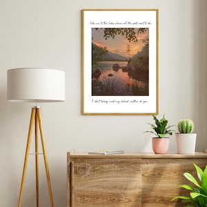 The Lakes I Taylor Print Taylor Poster Taylor bedroom Taylor Lyrics Taylor merch Taylor wall art Taylor dorm room Taylor gift