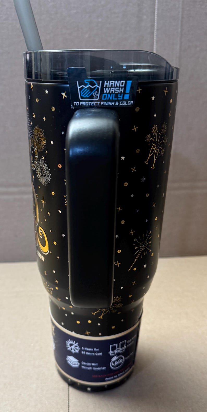2025 Bucees New Years Tumbler Cup, Bucees 40 Oz Tumbler With Straw