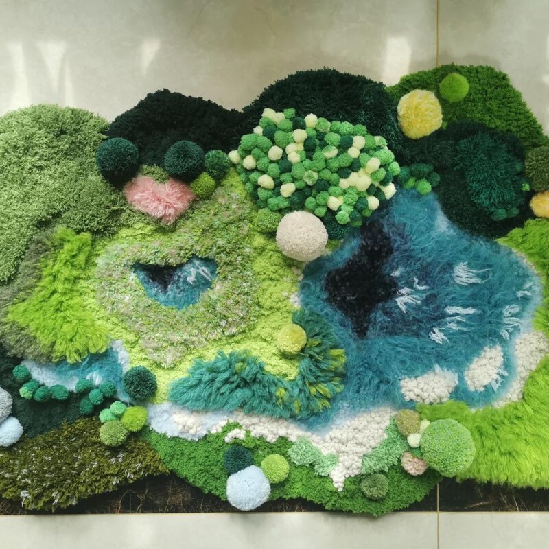 Moss Rug - Etsy