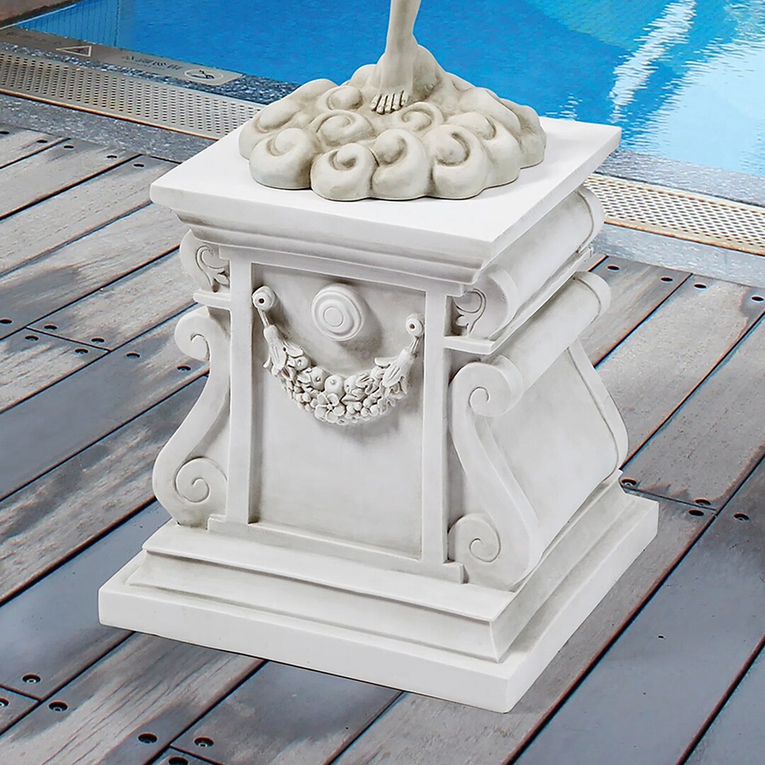 Suporting Statue Rocks Classic Garden Statuary Pedestal, Pedestal Statue, Home Decor, Statue ...