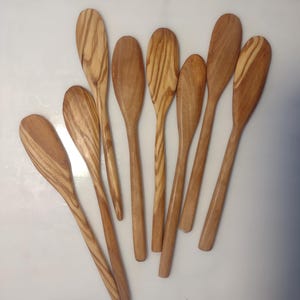 Handmade Italian Olivewood Spreaders