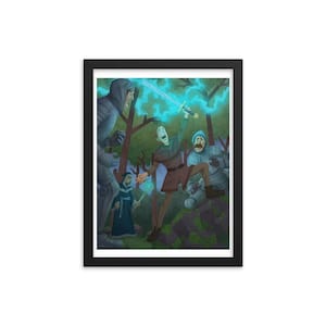 Arthur and the Sword in the Stone Framed poster