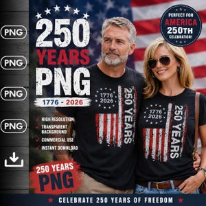 Camiseta con la bandera estadounidense 1776–2026 png, 250 años de libertad en EE. UU., 250 aniversario patriótico de EE. UU., 250 aniversario de Estados Unidos, bandera vintage del 4 de julio png imagen 11