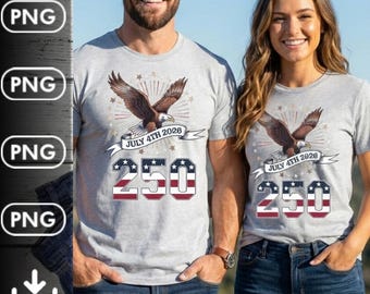 4 de julio de 2026 Águila 250 años Día de la Independencia de EE. UU. Patriótico, 250 años Águila de EE. UU. Bandera estadounidense, 250 aniversario de Estados Unidos, 250 aniversario de EE. UU.