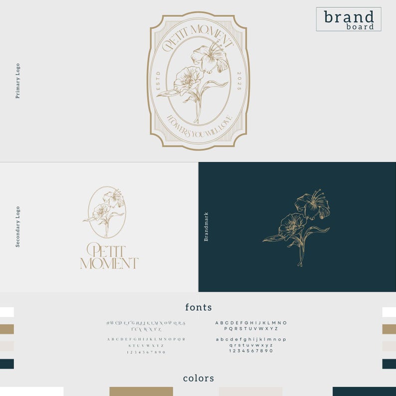🌸 Hand Drawn Logo Florist Branding Kit | Botanical Logo Template | Premade Logo Design | Canva Editable Floral Brand Kit 🌸

Give your floral studio or interior design business a cohesive and elegant identity with this professionally designed Floral Branding Kit. Whether you’re launching a flower shop, wedding florist service, or botanical studio, this pack includes everything you need to create a polished, consistent brand look.
