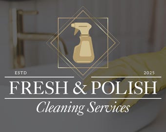 Schoonmaaklogo, Housemaid-logo, Schoonmaak Luxe-logo, Schoonmaaklogo huis, Stofzuiger, Schoonmaakservicelogo, Schoonmaaklogo-ontwerp Schoon