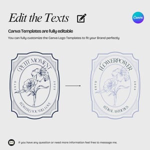 🌸 Hand Drawn Logo Florist Branding Kit | Botanical Logo Template | Premade Logo Design | Canva Editable Floral Brand Kit 🌸

Give your floral studio or interior design business a cohesive and elegant identity with this professionally designed Floral Branding Kit. Whether you’re launching a flower shop, wedding florist service, or botanical studio, this pack includes everything you need to create a polished, consistent brand look.